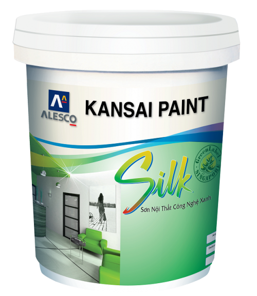 Sơn nội thất Kansai Paint SILK 5L (Trắng)