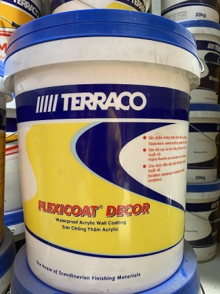 Sơn phủ chống thấm Terraco FLEXICOAT DECOR 5L/T