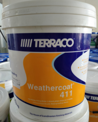Sơn phủ chống thấm Terraco Weathercoat Resin 20Kg/thùng